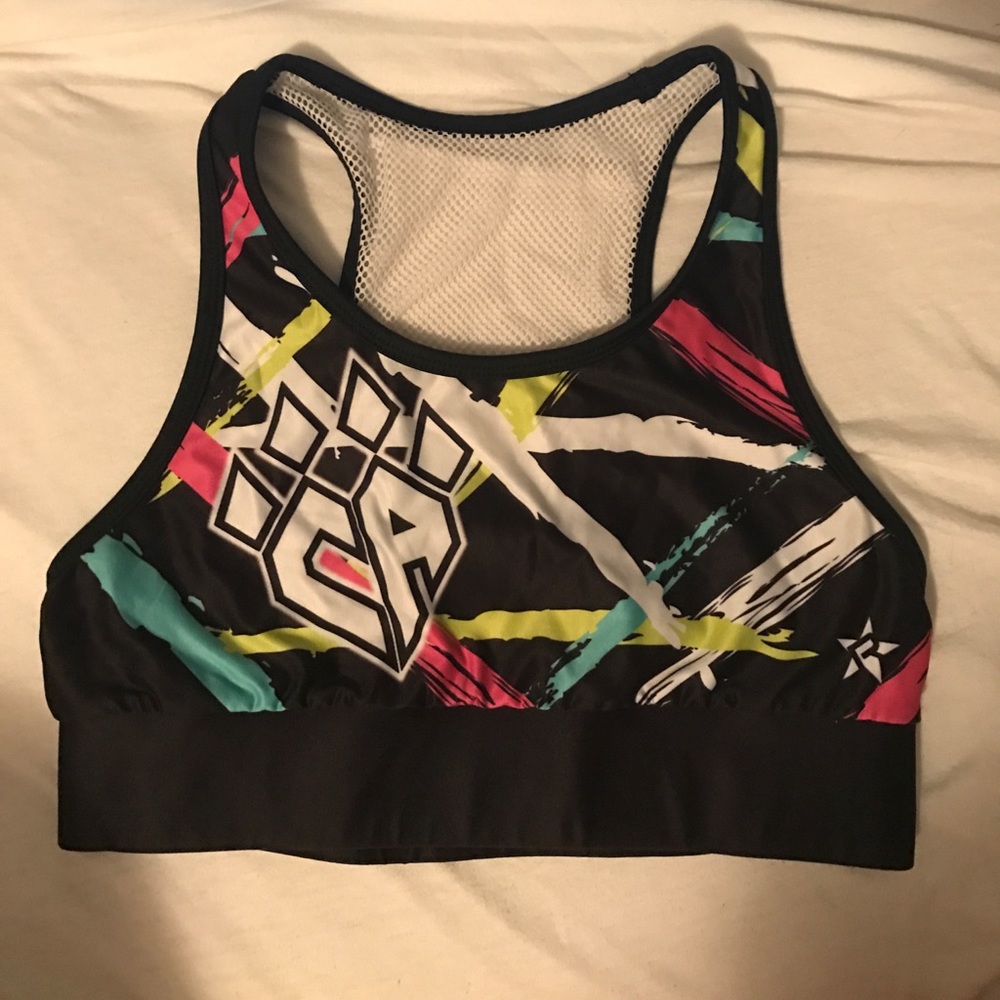 Cheer Athletics practice wear sports bra