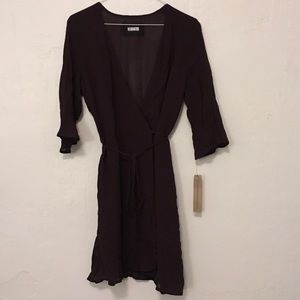 REFORMATION - Wren Dress / Aubergine / M