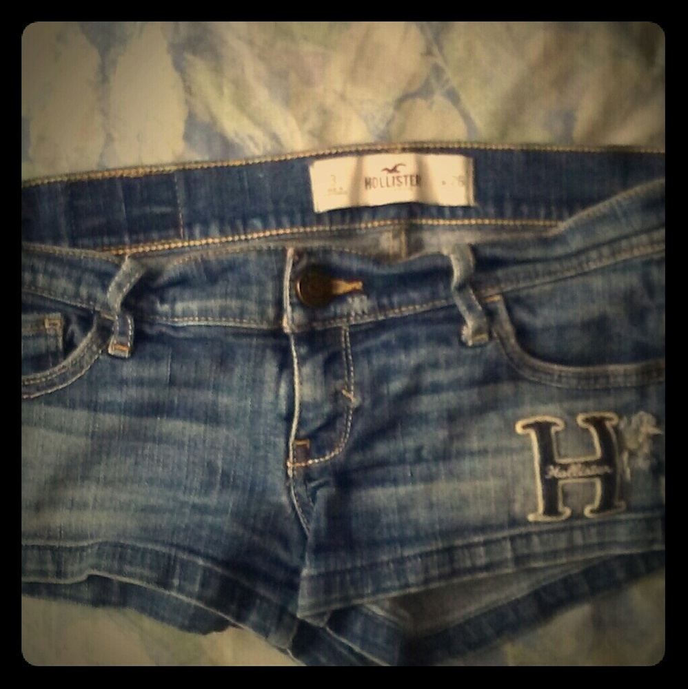 Hollister denim shorts