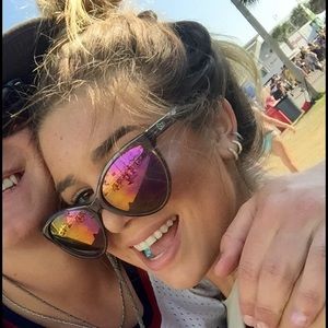 Quay cat eye flash lens glasses