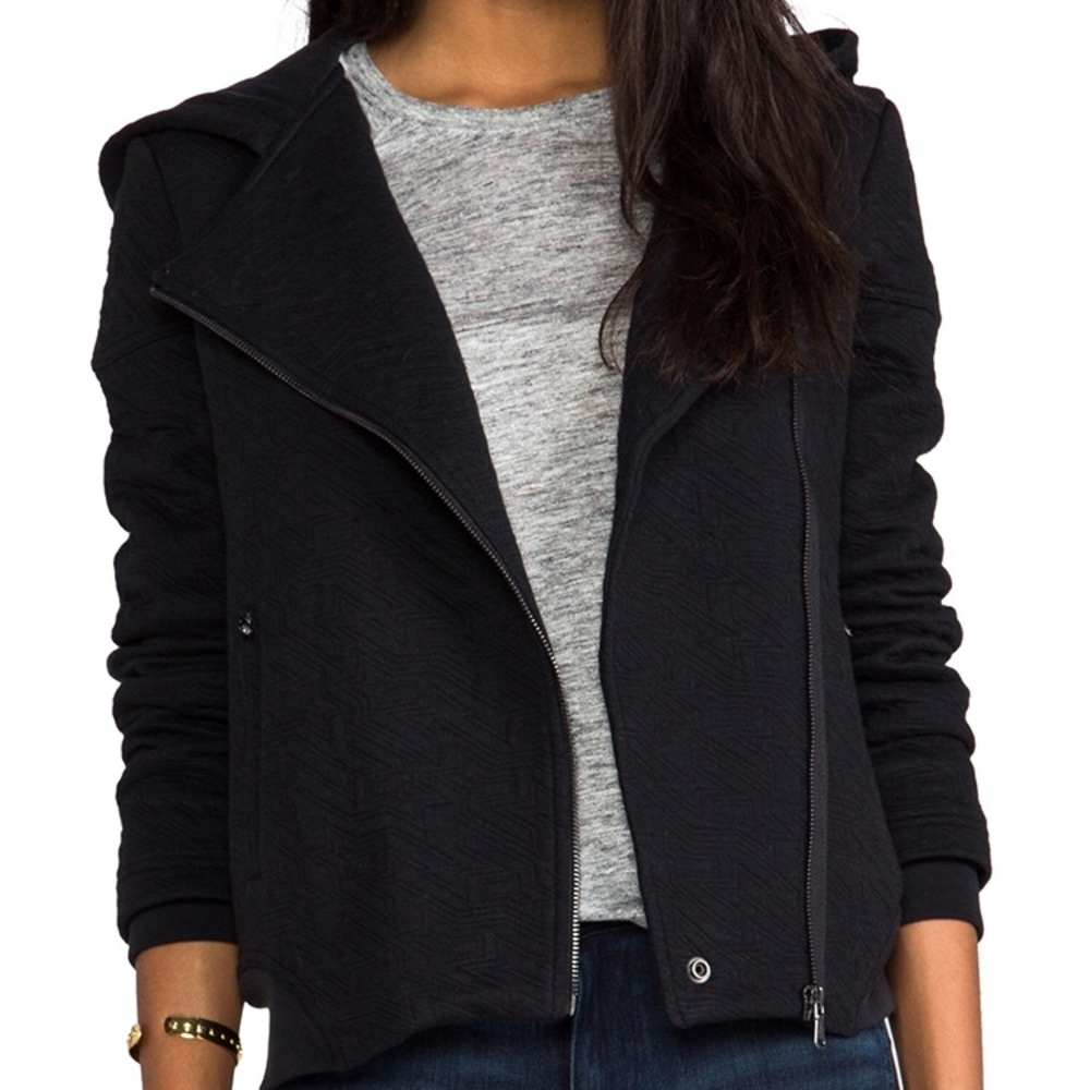 Marc by Marc Jacobs Cleo quilted jacket black sz L