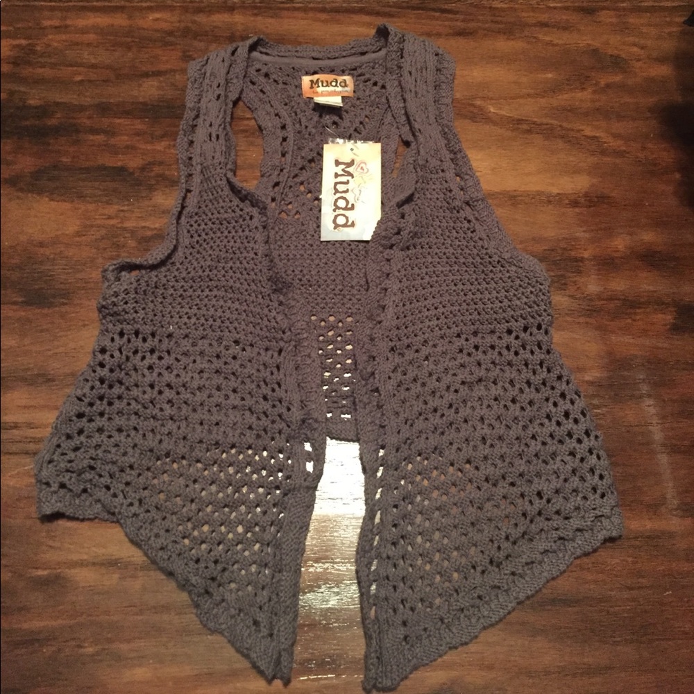 Crochet vest
