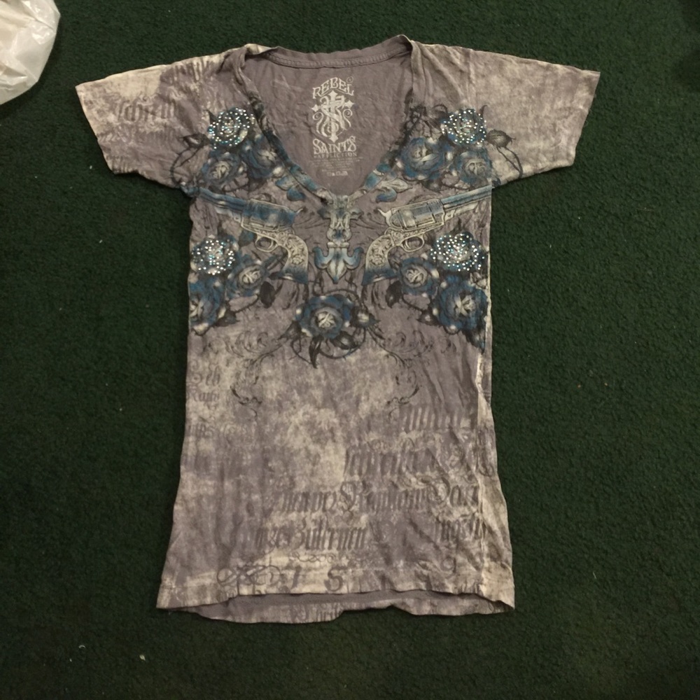 Rebel saints t-shirt