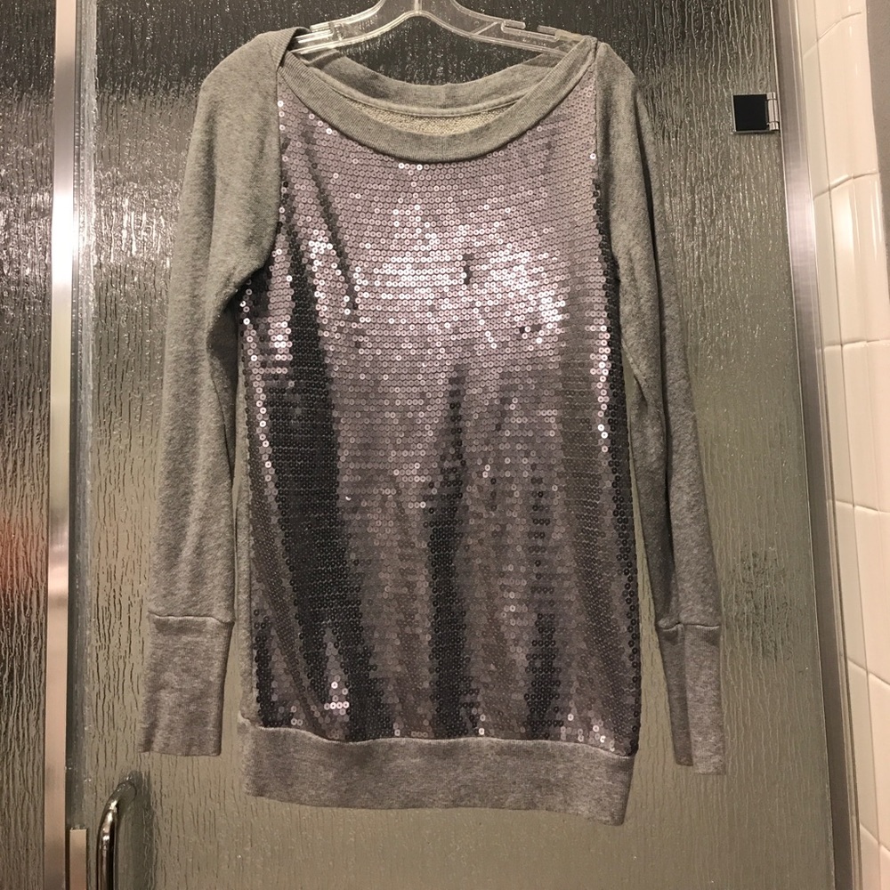 LOFT sequin sweater