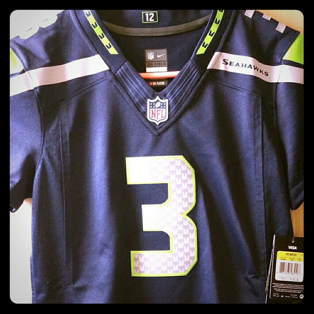 Seattle Seahawks football jersey