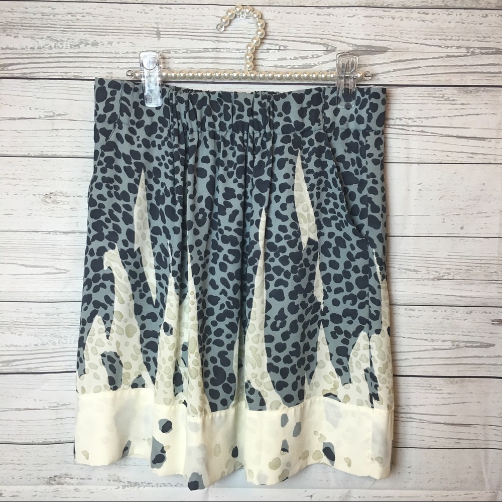 CAbi Bella Animal Print Skirt