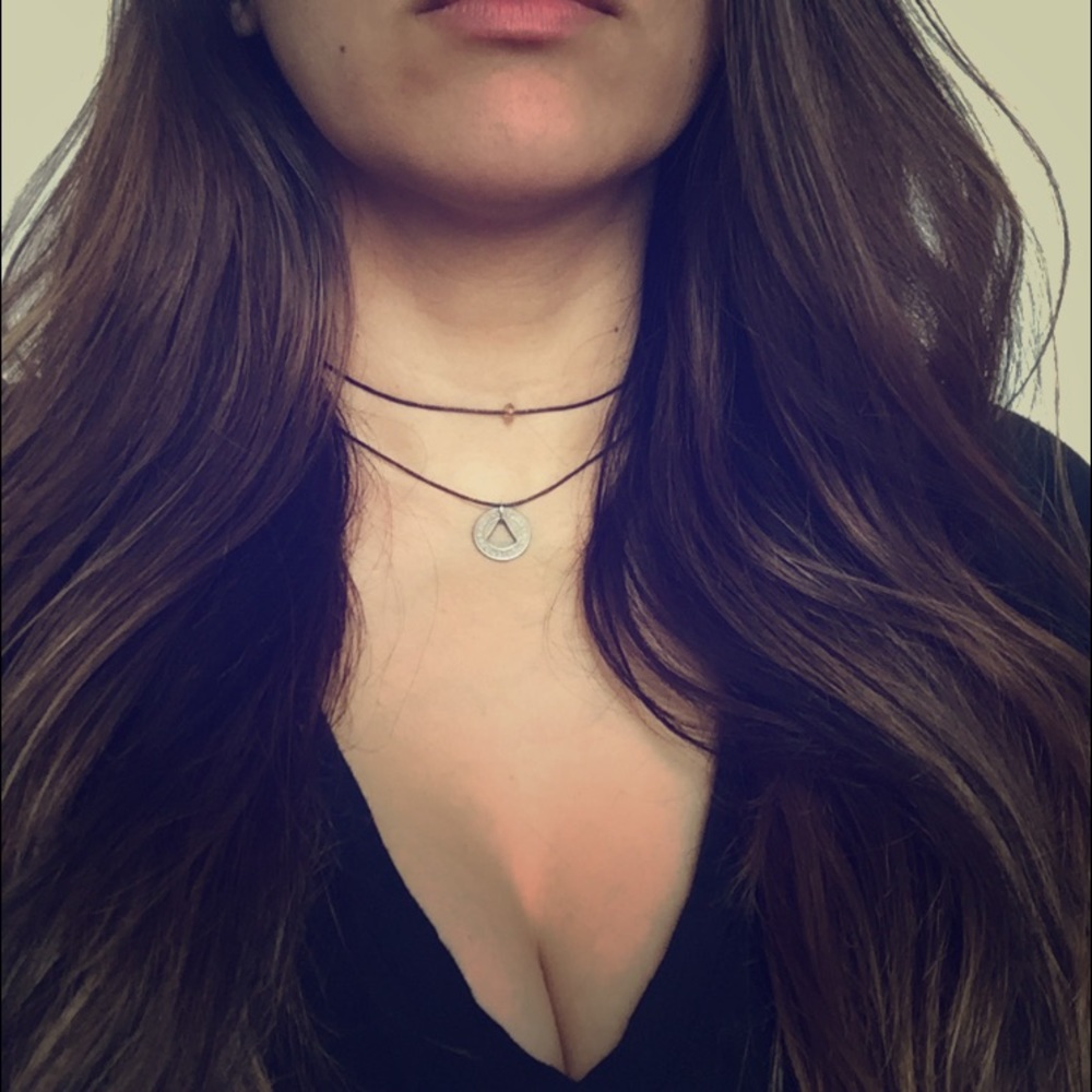 VINTAGE TRANSIT TOKEN LAYERED CHOKER Denver, CO