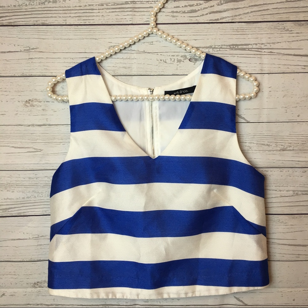 Ark & Co V-neck Crop Top