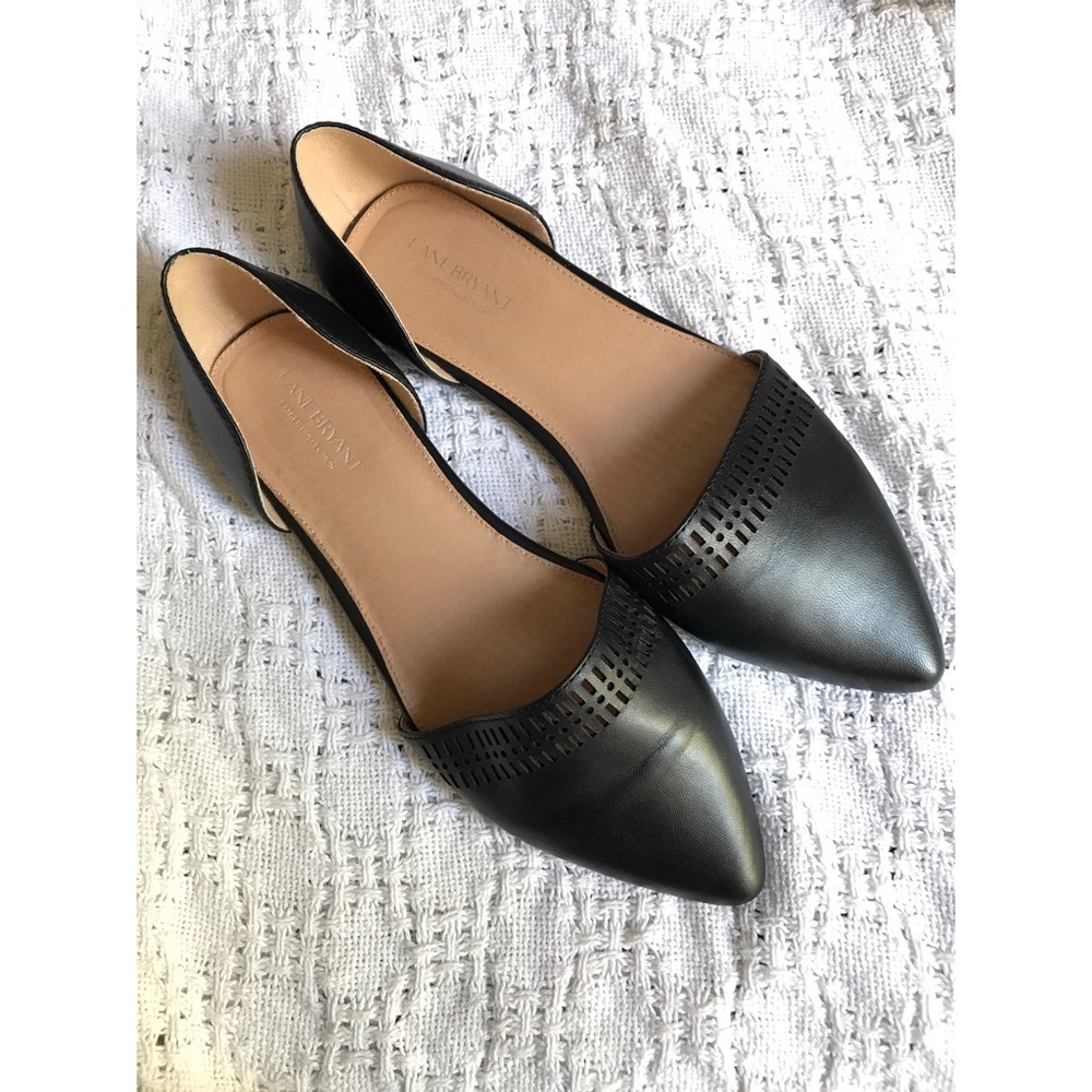 Lane Bryant - Black Flats - Size 11w