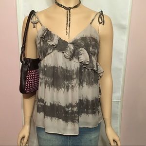 Parker Silk Ruffled Cami