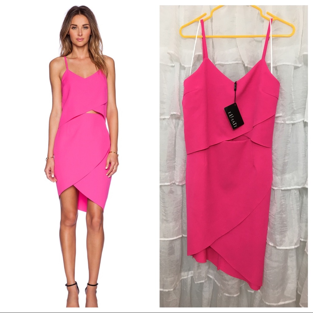 Elliatt brand hot pink dress