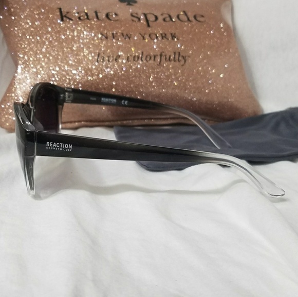 KENNETH COLE REACTION *nwot* Black Sunglasses - Picture 2 of 8