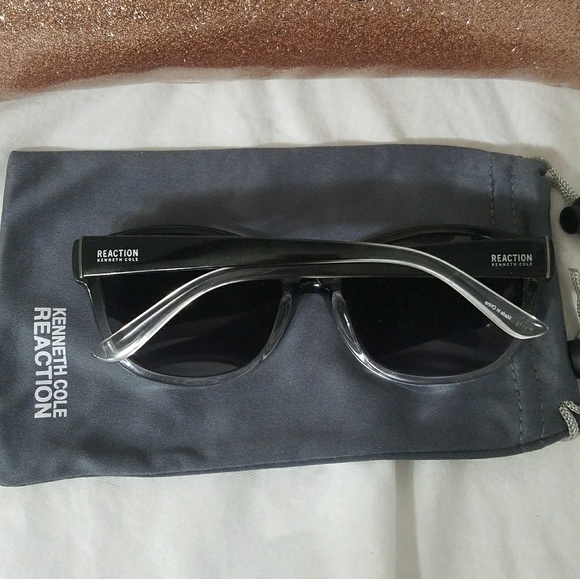 KENNETH COLE REACTION *nwot* Black Sunglasses - Picture 5 of 8