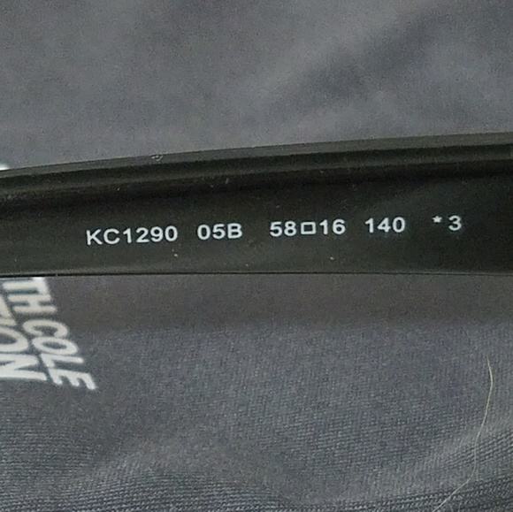 KENNETH COLE REACTION *nwot* Black Sunglasses - Picture 6 of 8