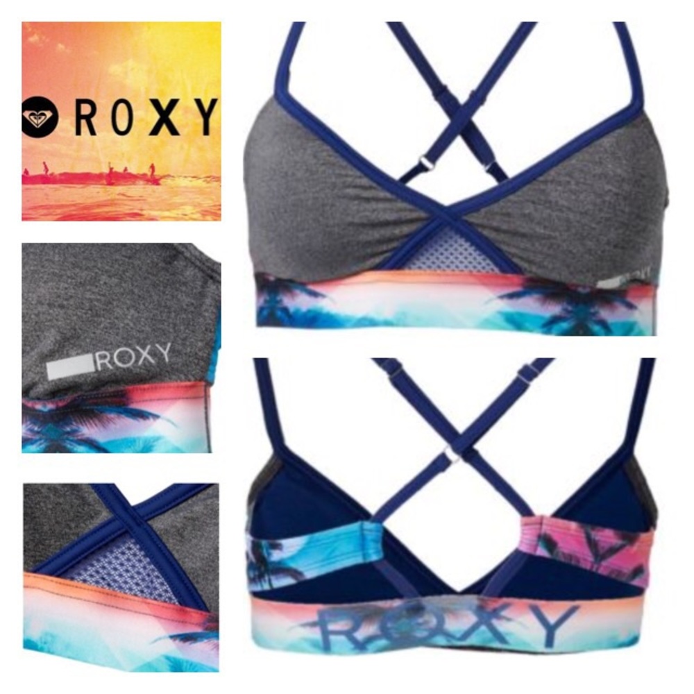 Roxy Endless  Sunny Daze Criss Cross Bikini Top