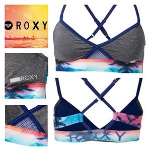 Roxy Endless  Sunny Daze Criss Cross Bikini Top