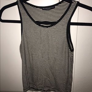 Brandy Melville Striped Muscle Top