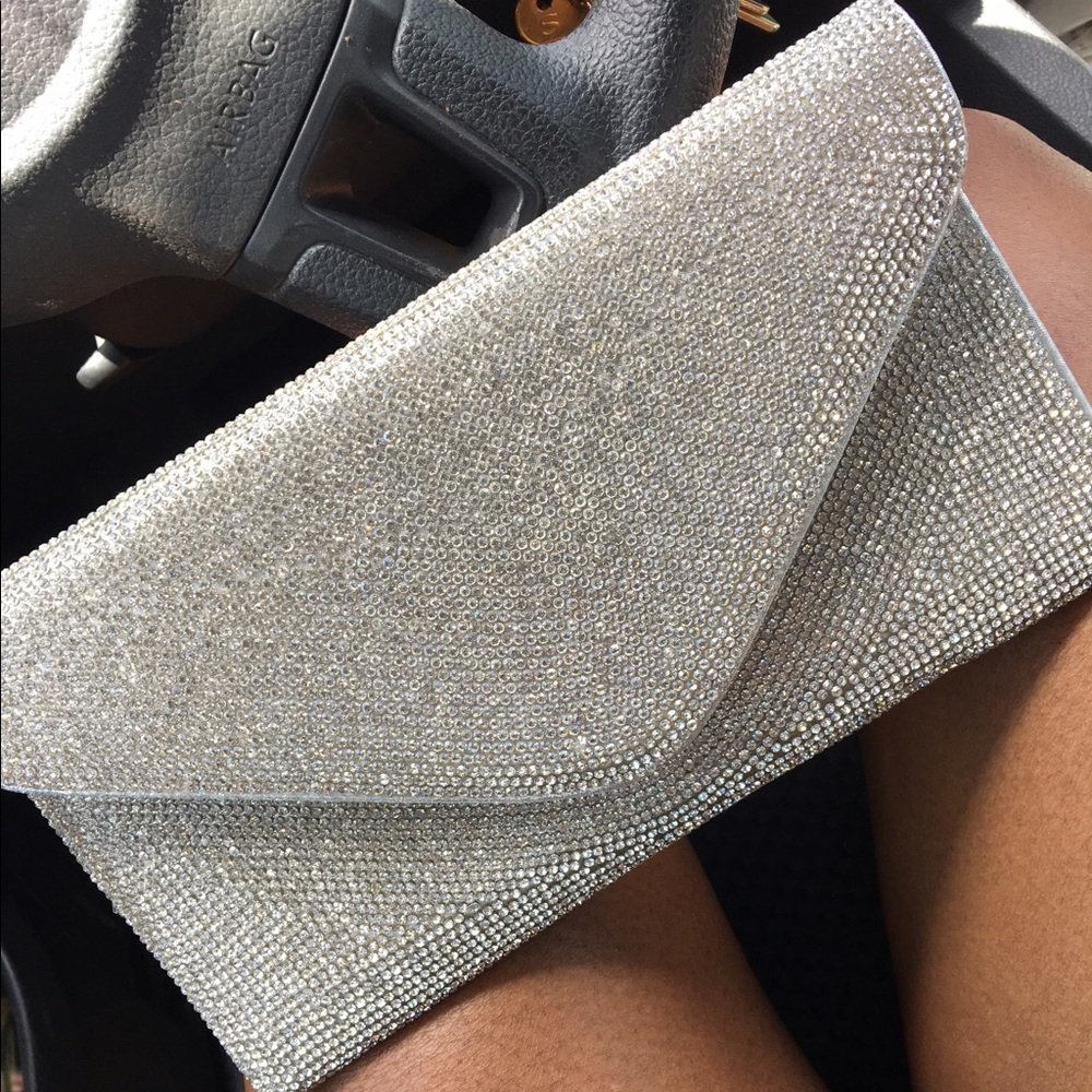 Blinged out clutch