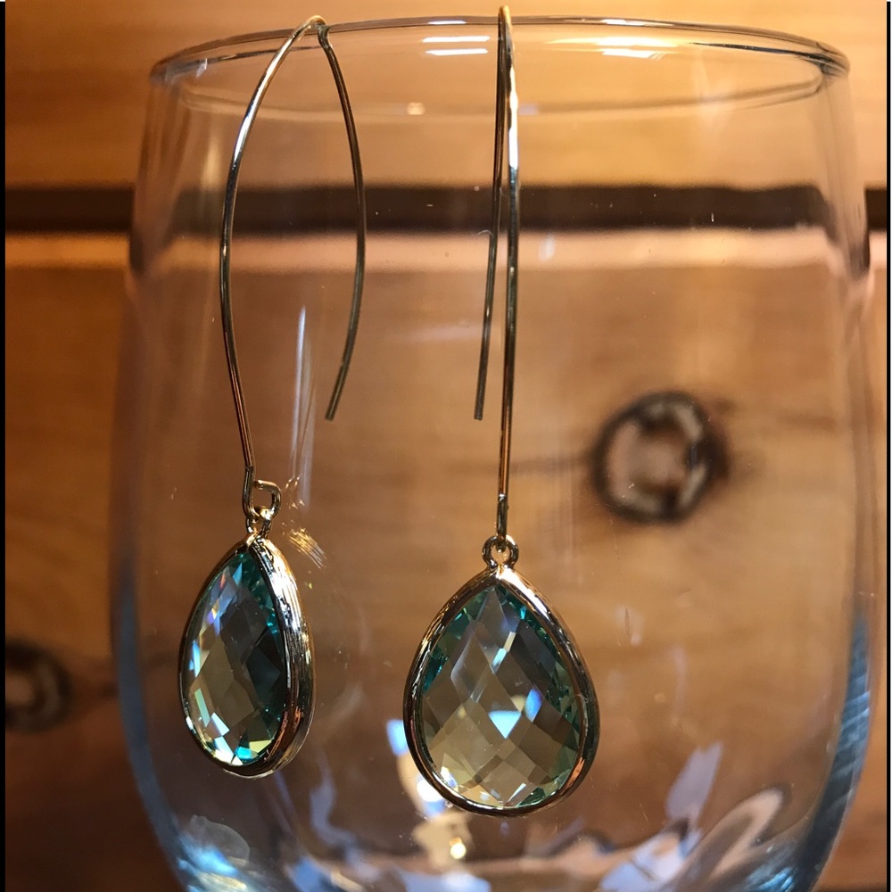 Drop Crystal Earrings