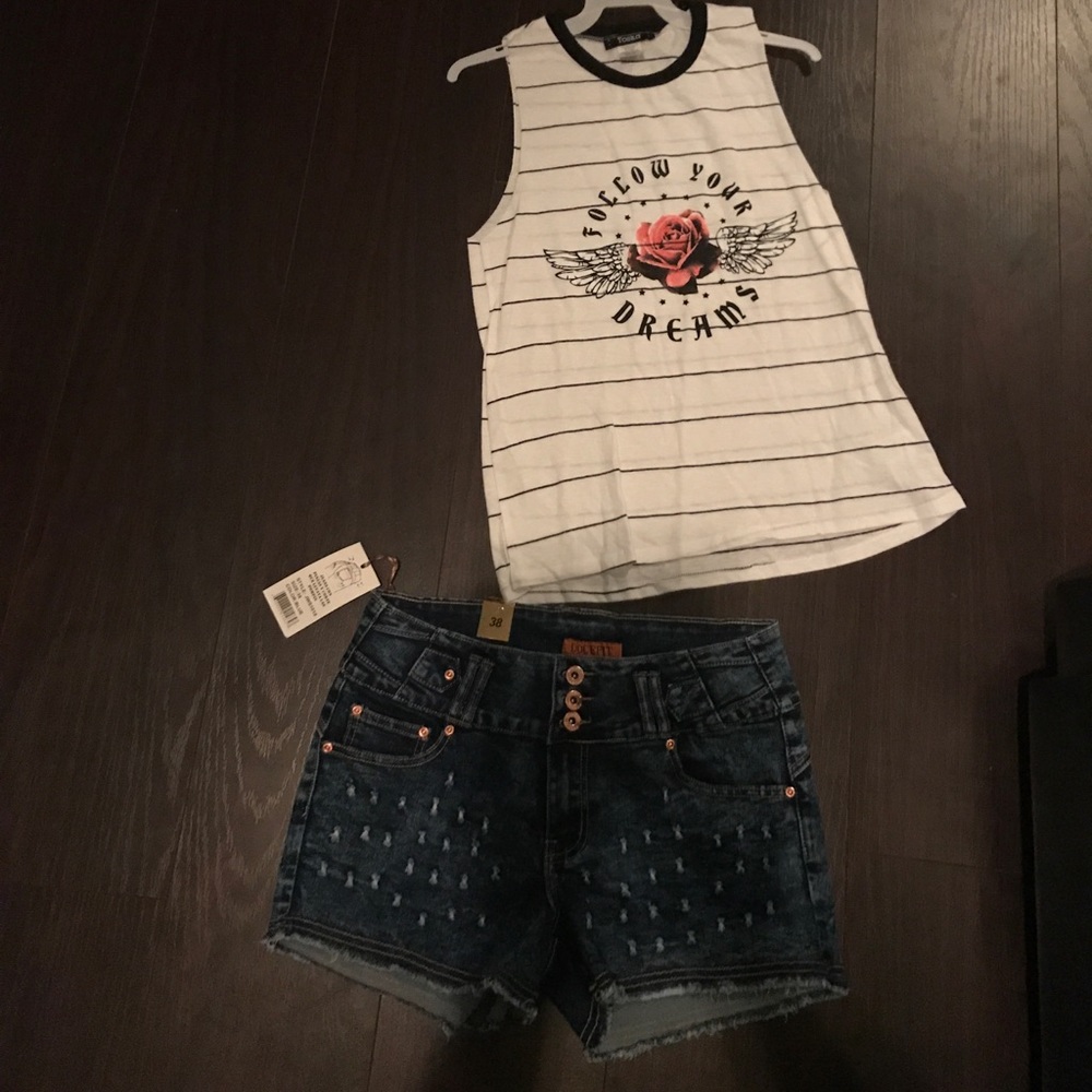 Jean shorts
