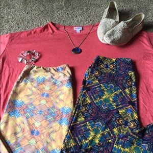 Lularoe Irma NWOT Small, 2 pair leggings TC&OS
