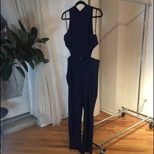 ASOS Blue/Navy Jumpsuit NWT