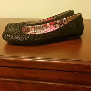BOBS by Sketchers Black Ballet Flats