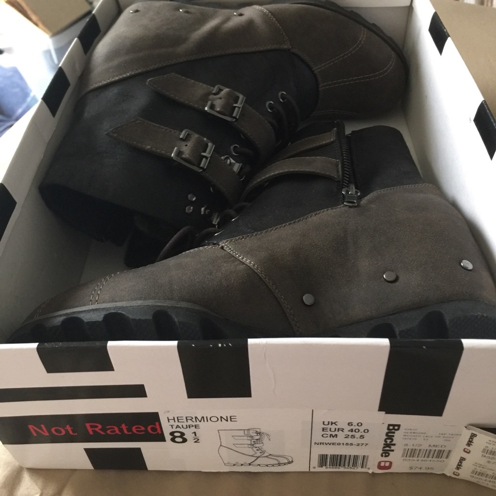 NWT Not Rated Hermione Boots sz 8.5