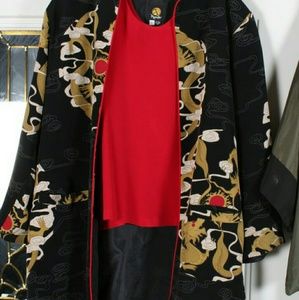 Silk Asian inspired formal wear (one size fits)