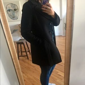 MICHAEL by Michael Kors Wool Peacoat Black