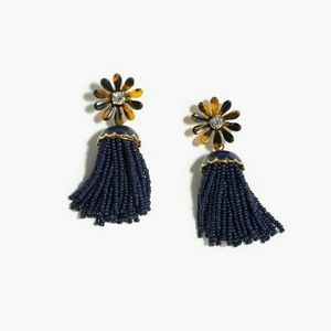 J.Crew Honeymoon tassel earrings