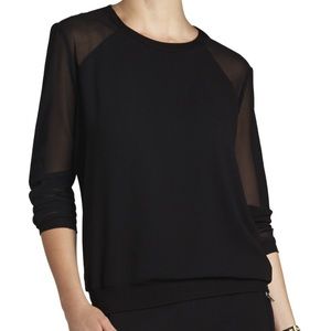 NWOT BCBG Aliah long sleeve sweatshirt(top)