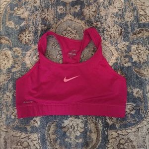 Cherry Pink Nike Pro Sports Bra
