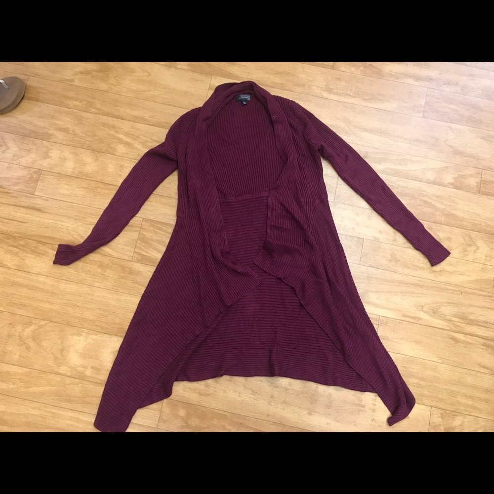 Long sleeve shawl/ poncho.The Limited