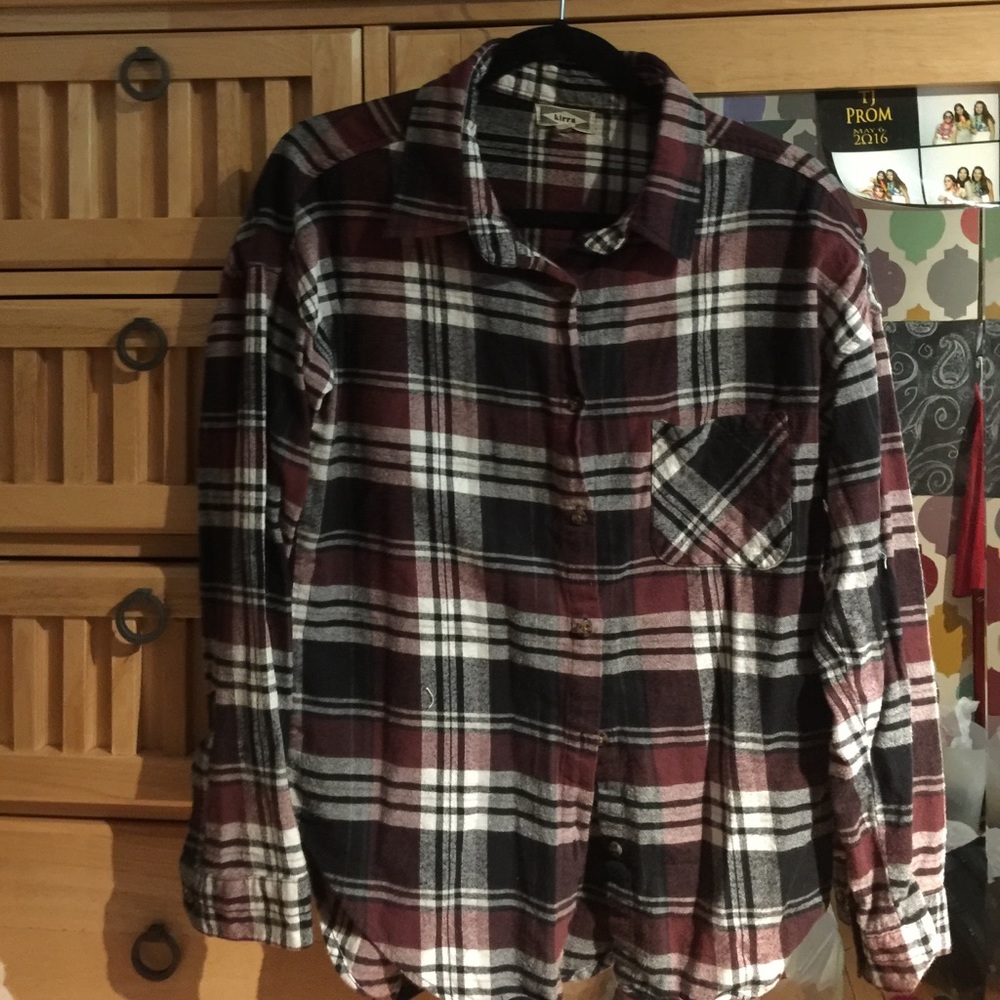 Long sleeve flannel