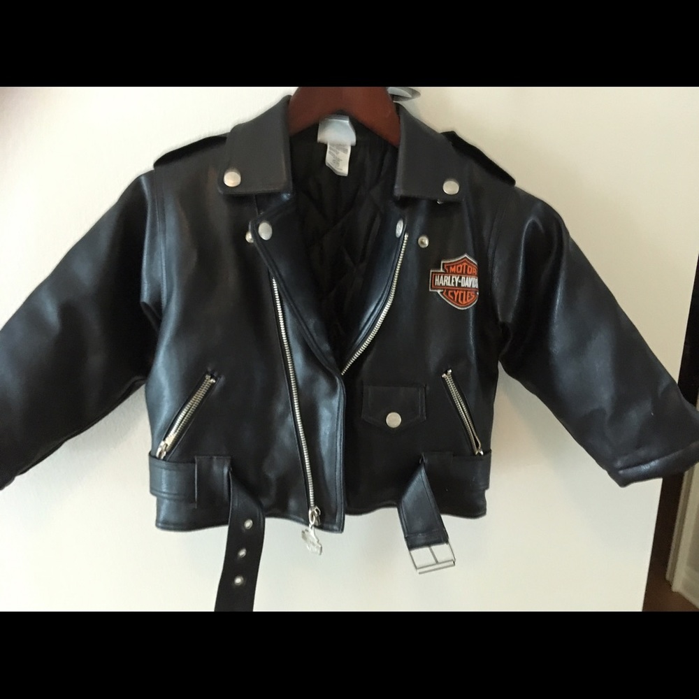 Harley Davidson kid jacket size 4t brand new