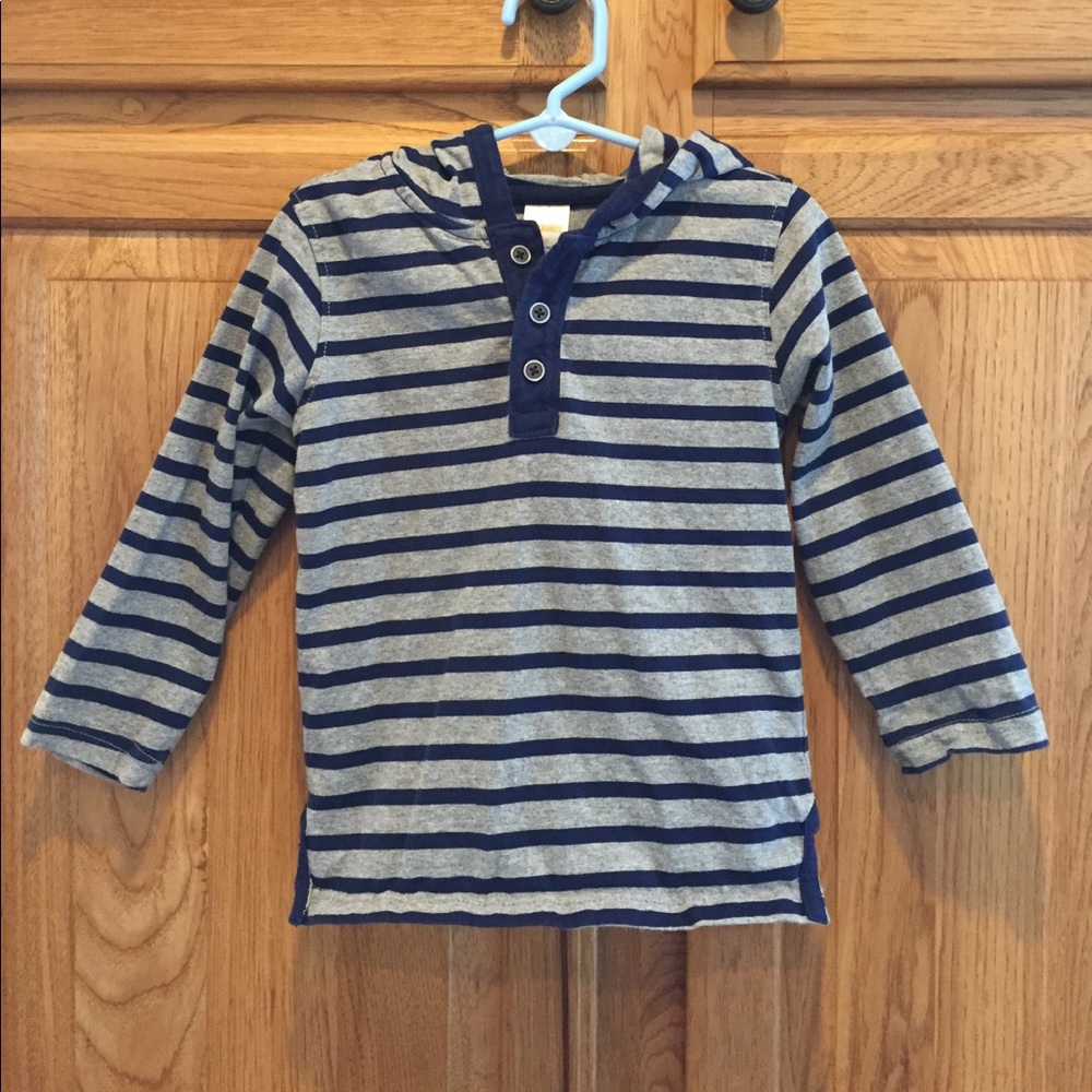 Striped hoodie
