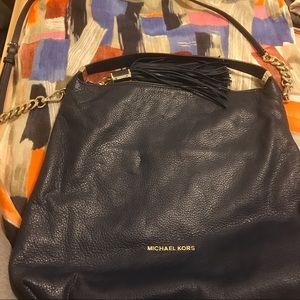 Michael Kors hobo purse w/ tassel