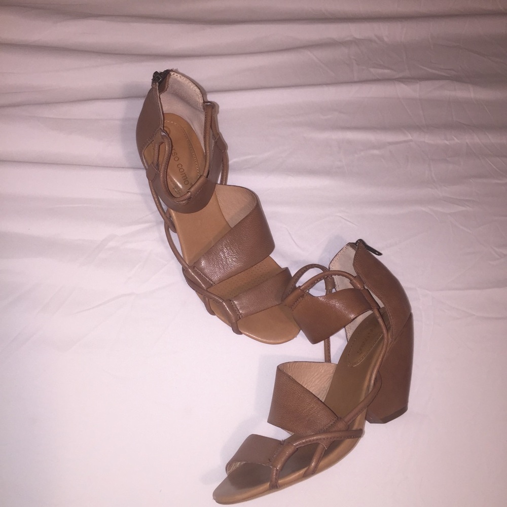 Brown Leather Corso Como Sandal