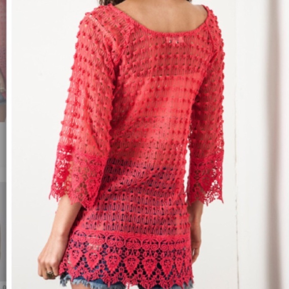 ✨Cheryl Lace Tunic ✨ - Picture 2 of 2