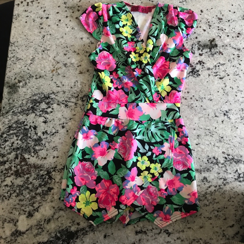 Floral romper