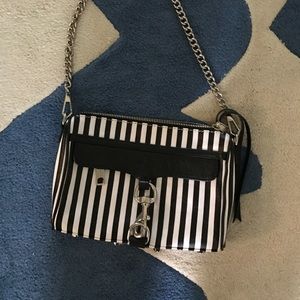 Black & White stripe pattern  Rebecca Minkoff