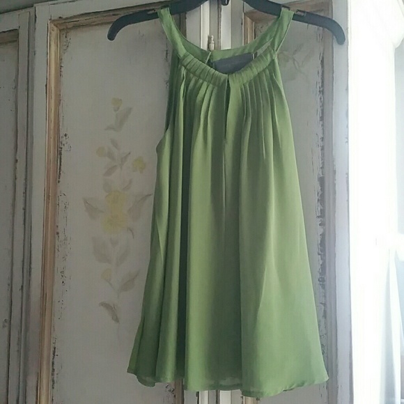 Anthropologie Tops - Anthropologie top green size M