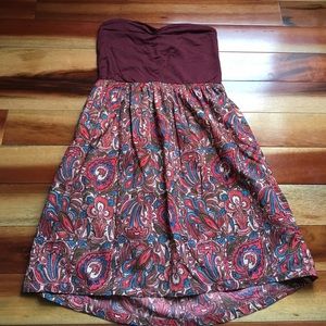 Strapless Roxy Dress