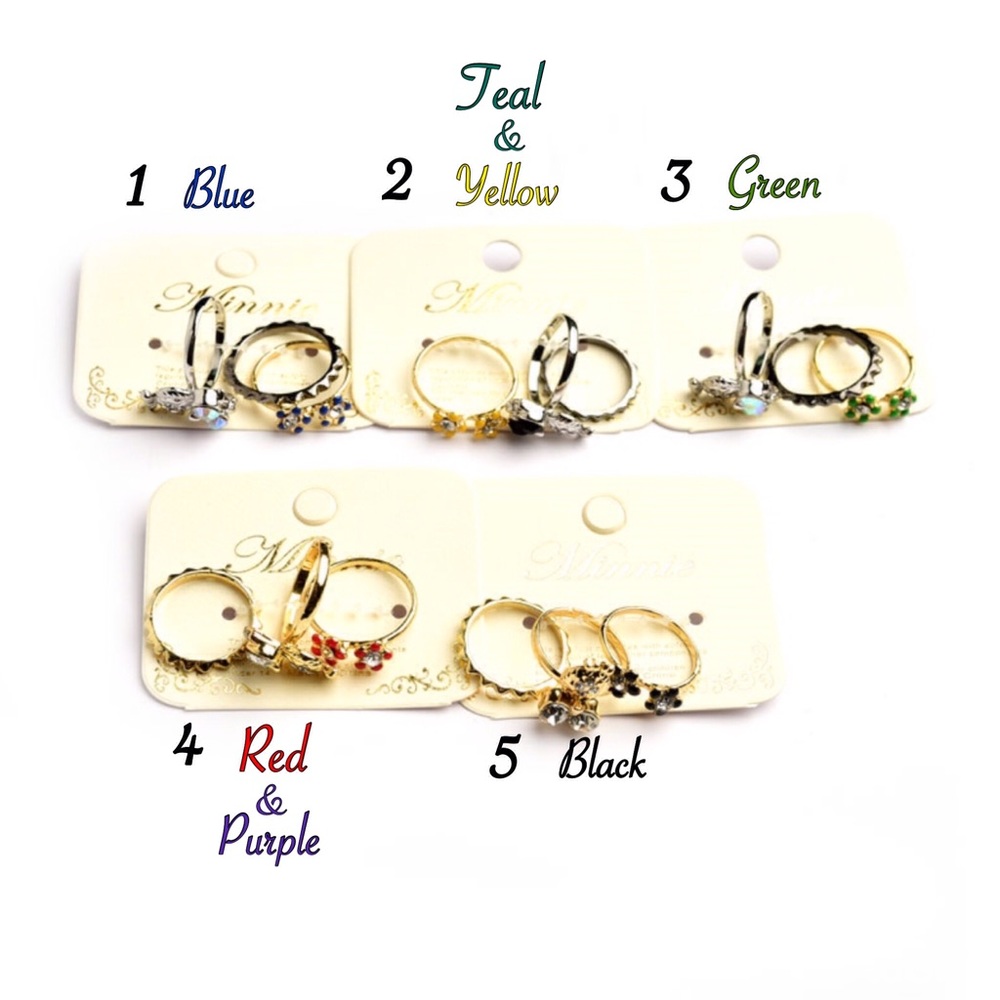 Multi Stone & Shape Rings - Picture 2 of 3