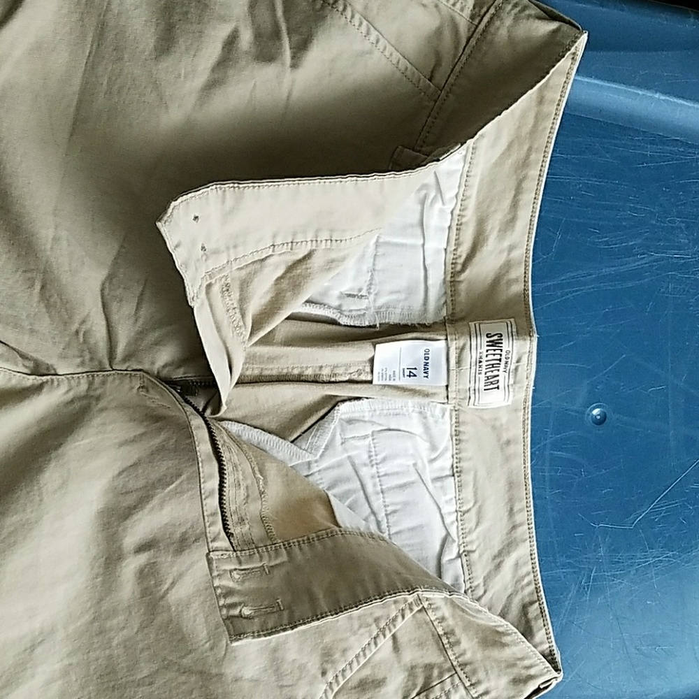 Old navy sweetheart khaki's