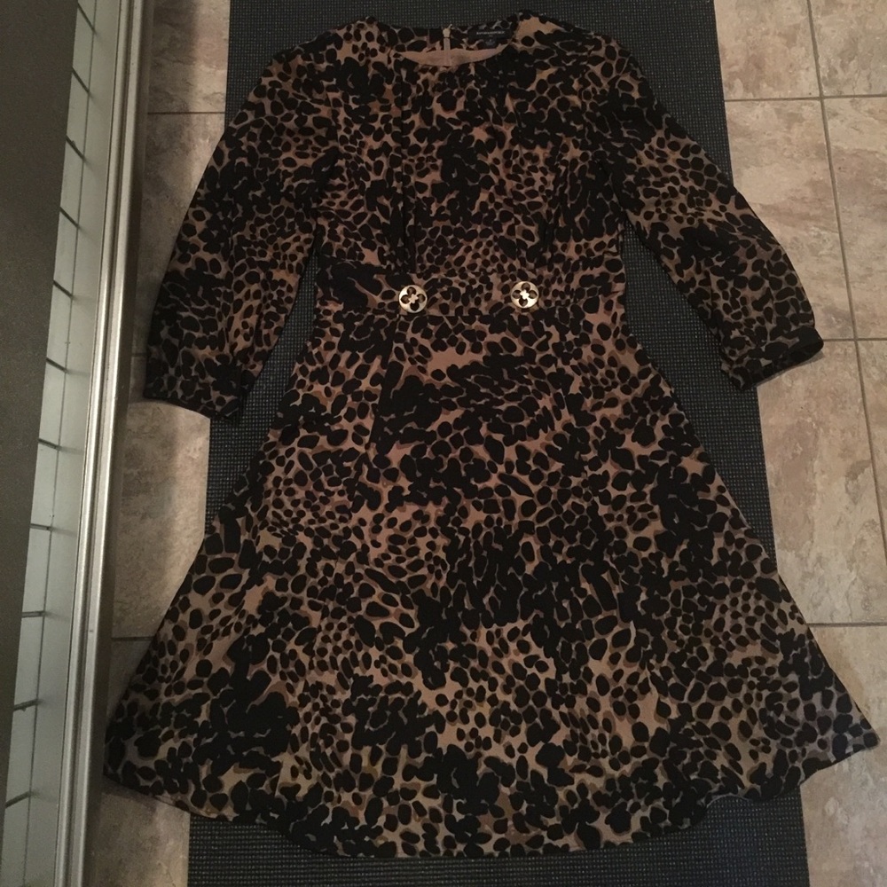 Banana Republic leopard dress size 4