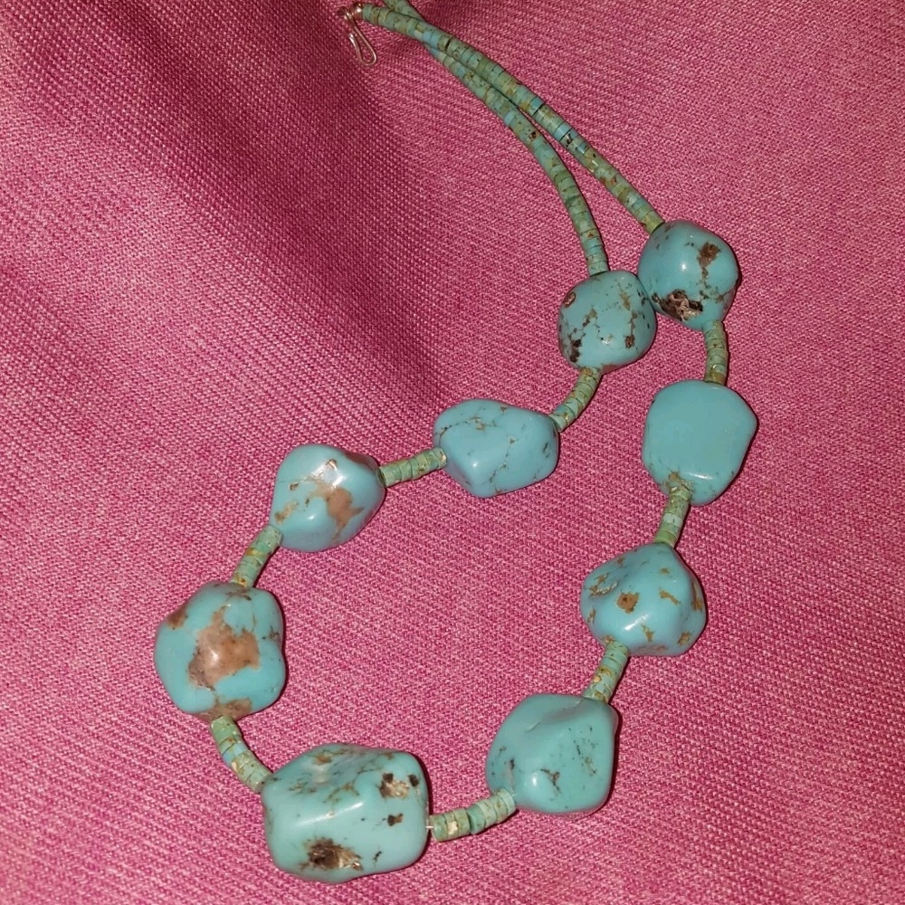 SLEEPING BEAUTY TURQUOISE NECKLACE