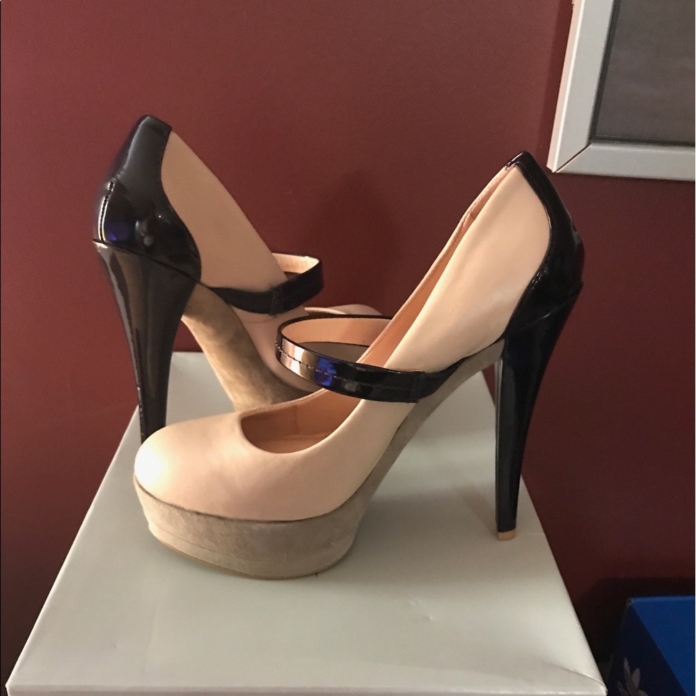Jessica Simpson JS Cheetah heels - Powder/Like NEW