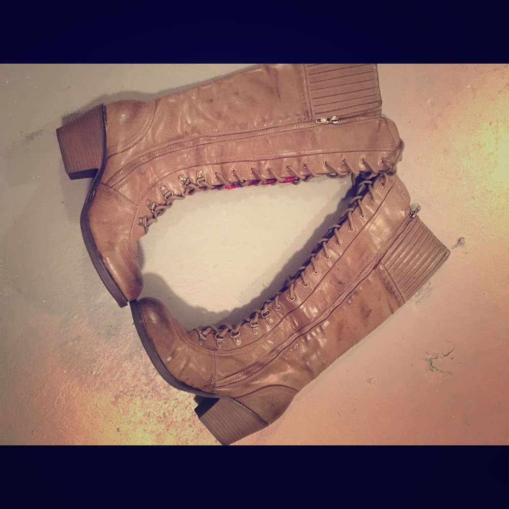Rocket dog Lace Up Boots Size 8